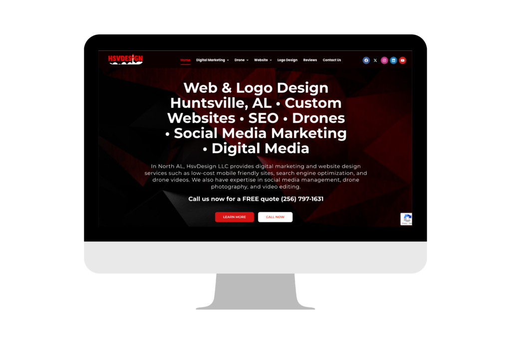 hsvdesign-llc-home-page-mockup