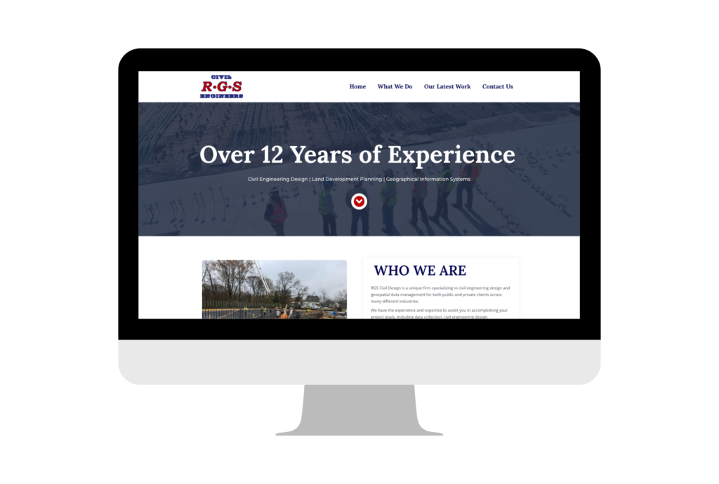 rgs-civil-design-llc-home-page-mockup